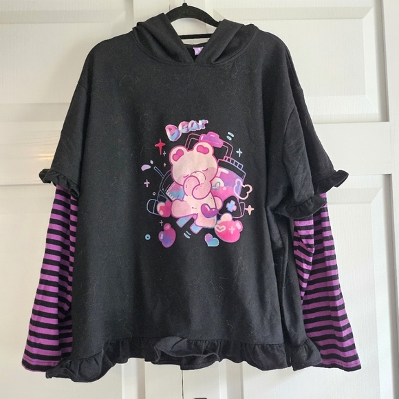 Hard Candy Tops - Hard Candy Teddy Ears Hoodie